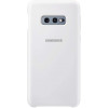 Samsung, EF-PG970, Funda Protectora de Silicona para Galaxy S10E, S10E Enterprise Edition, Color Blanco